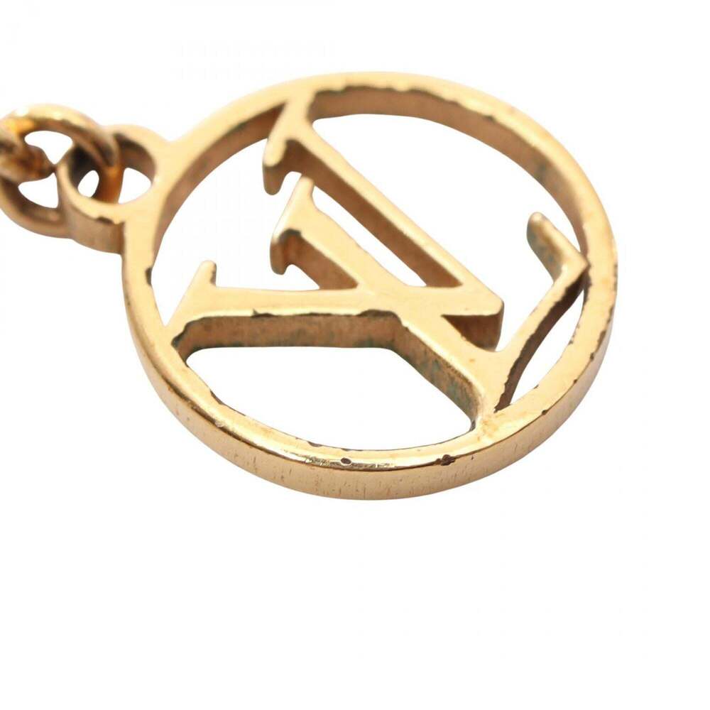 LOUIS VUITTON Gold Necklace - Picture 9 of 10
